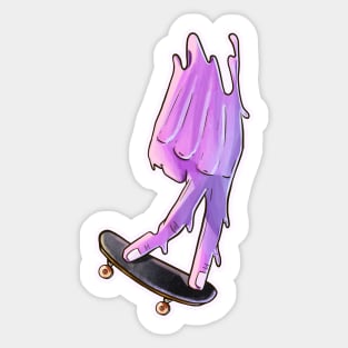 Skatin Out of This World Sticker